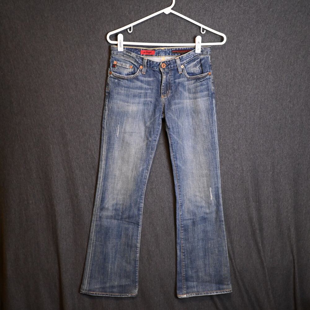 Adriano Goldschmied Women's 25R (27x28) Angel Jeans Boot Cut Denim USA Made